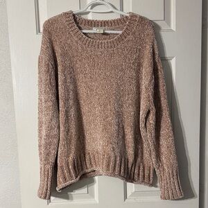 Cynthia Rowley Soft Chenille Sweater - Light Brown